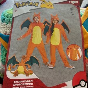 Pokemon Charizard Kids Costume - Orange and Yellow